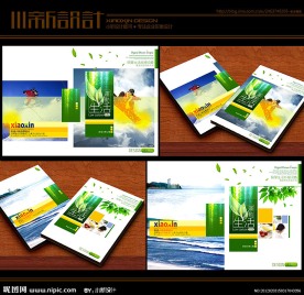 时尚运动杂志封面 体育运动画册