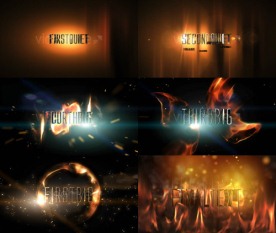 火焰文字宣传片