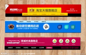 淘宝拍拍网店招图片