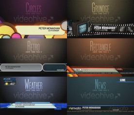 字幕条电视包装