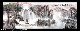 国画山水画