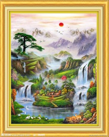 油画 聚宝盆油画