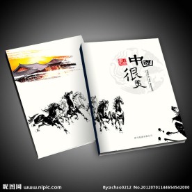 宣传画册 中国风画册 画册封面