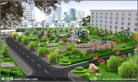 庭院景观效果图