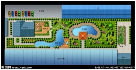 工厂彩平效果图