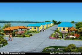 温室大棚景观效果图