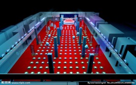 舞台庆典晚会布置图