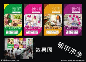 超市形象