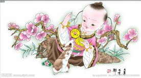 戏鼠图(通道分层）