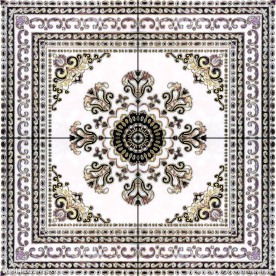 抛晶砖拼花图片