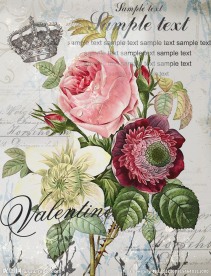 欧式油画 花卉