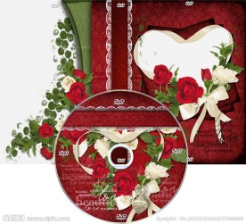 婚庆婚礼DVD光盘和光盘盒设计