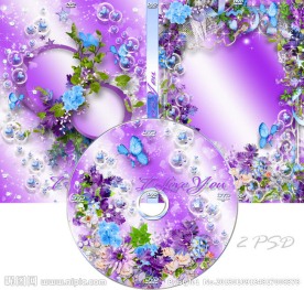 婚庆DVD光盘和光盘盒设计