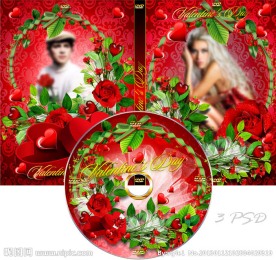 婚庆DVD光盘和光盘盒设计