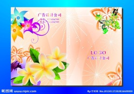 玉兰花 封面设计