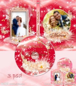 婚庆DVD光盘和光盘盒设计