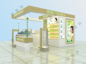 法兰琳卡专柜效果图源文件包