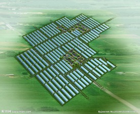 大棚种植效果图