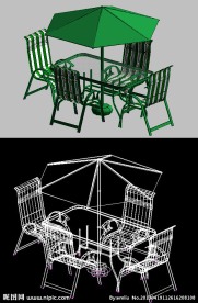 户外家具CAD素材