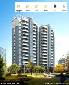 建筑效果图3D模型