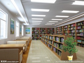 阅读室 含贴图VR灯