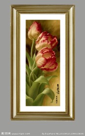 花卉静物油画装饰画壁画墙画客厅画