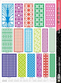 镂空雕花隔断雕刻图册