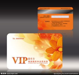 鲜花美容会员卡