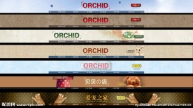 淘宝店招 高级店招