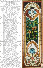 欧式花 线条图 帝凡