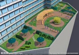 空中花园园林绿化效果