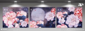 古典装饰画墙画壁画