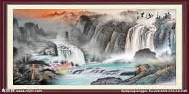 风景画 山水风景画