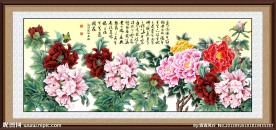 花开富贵牡丹图