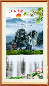 风景画 山水风景画