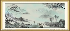江南水墨画