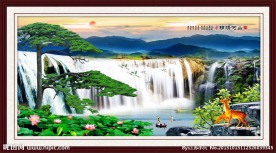 黄山迎客松 迎客松