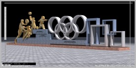 运动景墙（含材质）