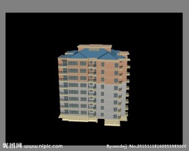 3dmax建筑高层模