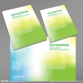 绿色 淡雅 环保封面