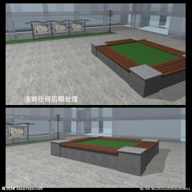 围树椅（带贴图）