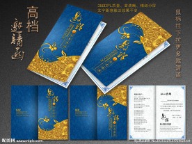 邀请函 高档邀请函