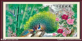 花开富贵 花鸟图