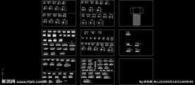 CAD螺丝图型库