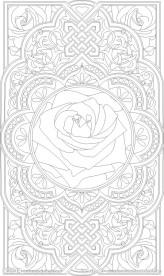 玫瑰(未闭合路径)