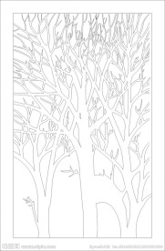 抽象树 黑白树(未闭合路径)