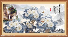 国画牡丹