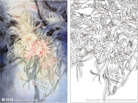 夜来香（路劲未闭合）