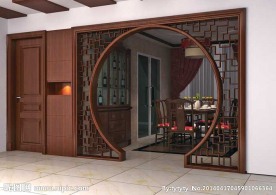 拱门月亮门入口效果图