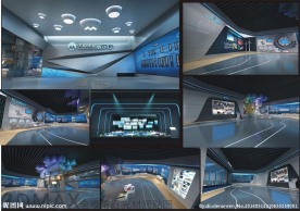 某企业科技展厅